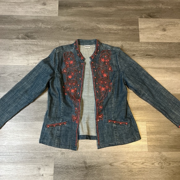 Chicos Women’s Embellished Jacket - Picture 1 of 4